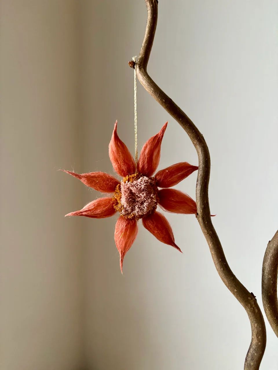 Hanging Flowers - Terracota