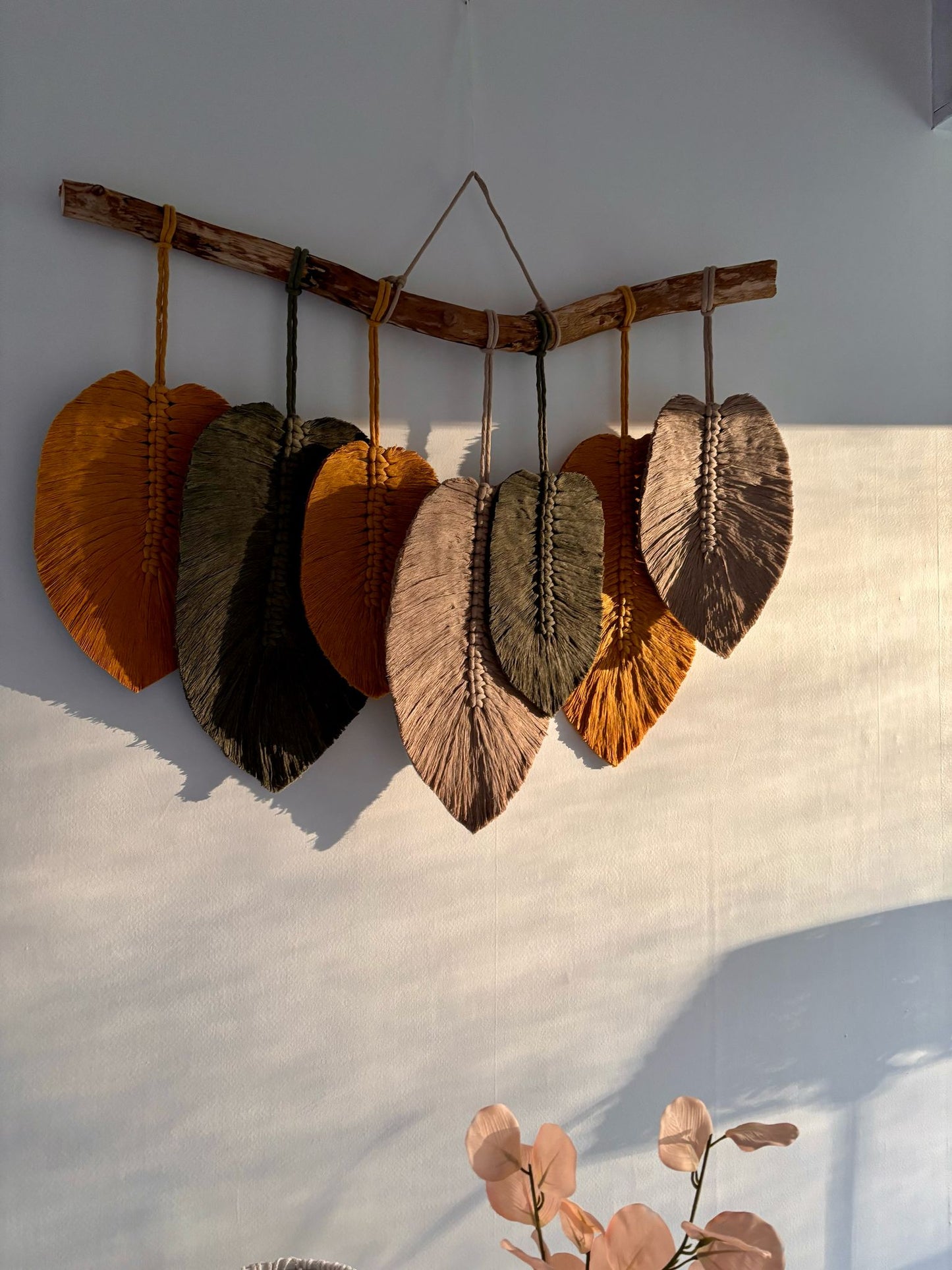Leaf wall hanging #4 - available work