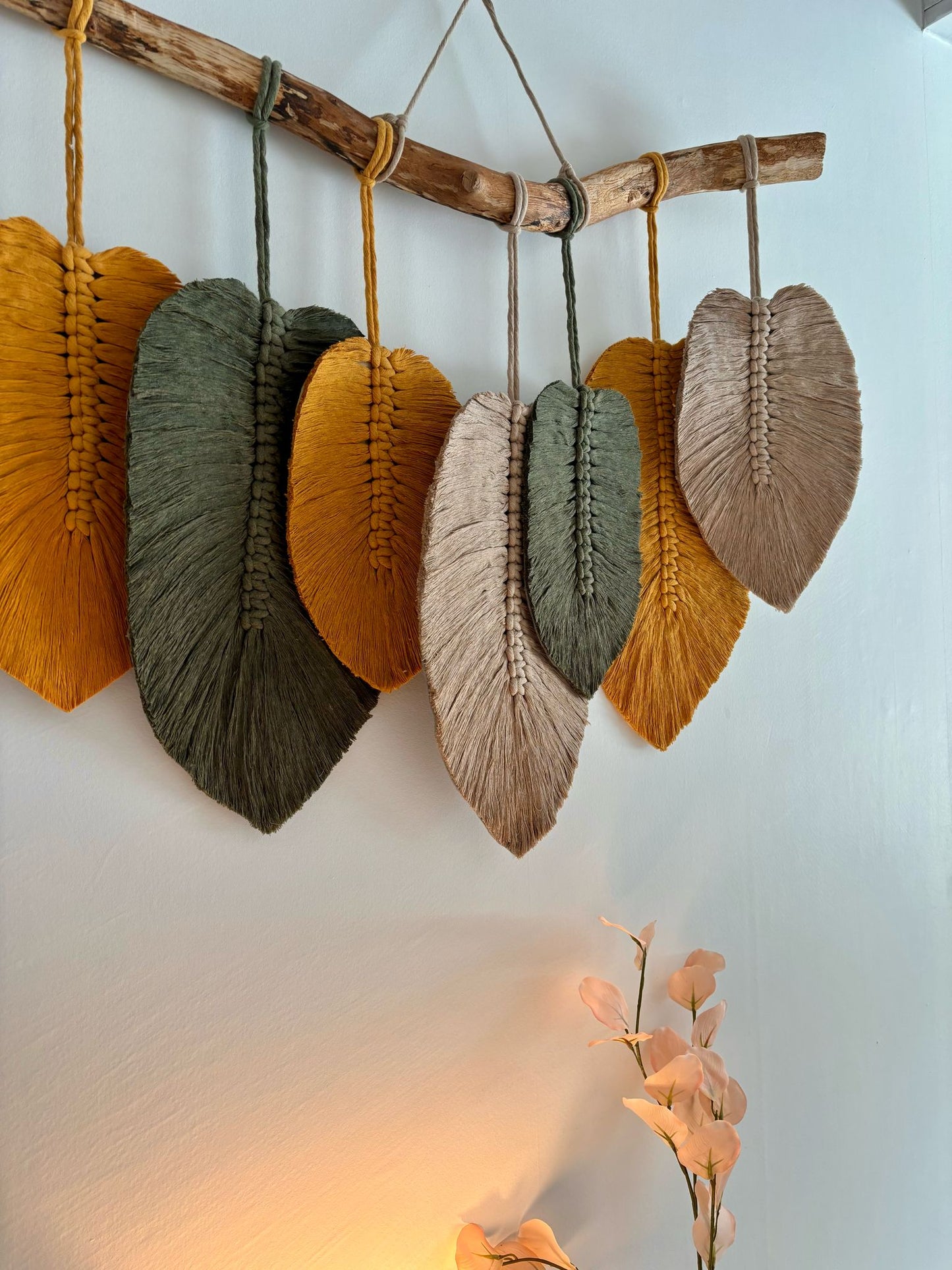 Leaf wall hanging #4 - available work