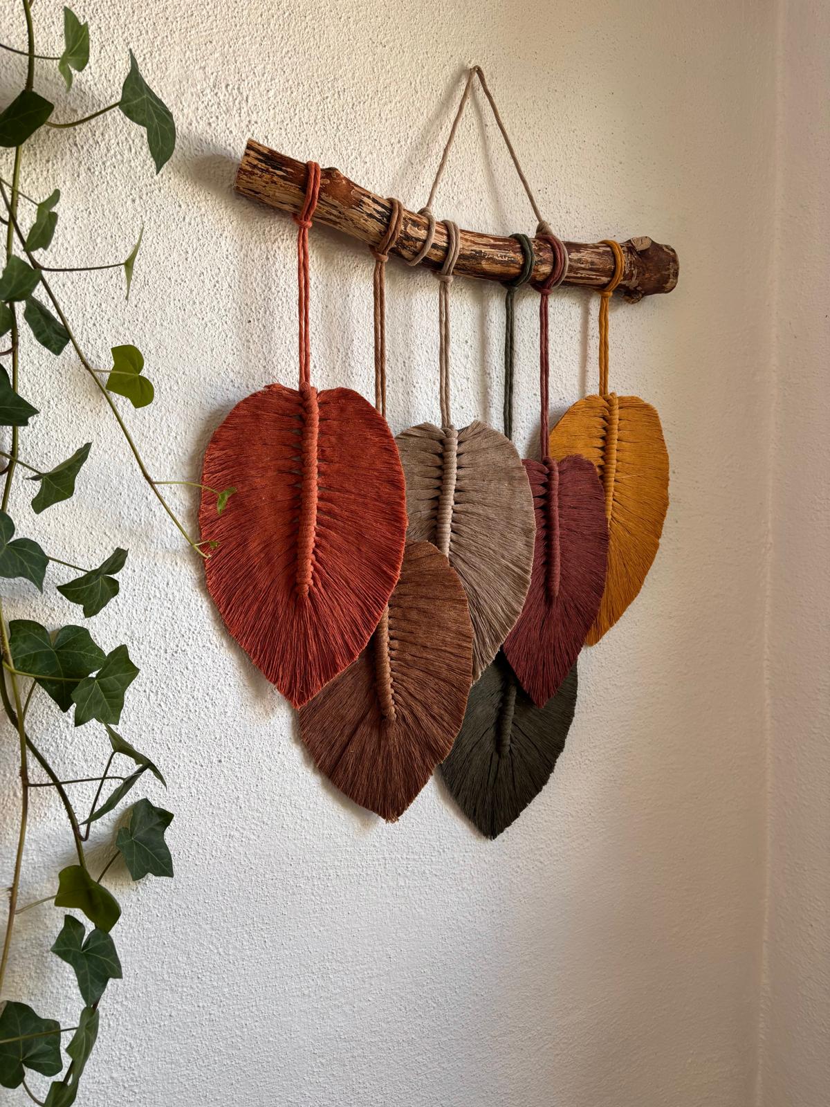 Leaf wall hanging #2 - available work