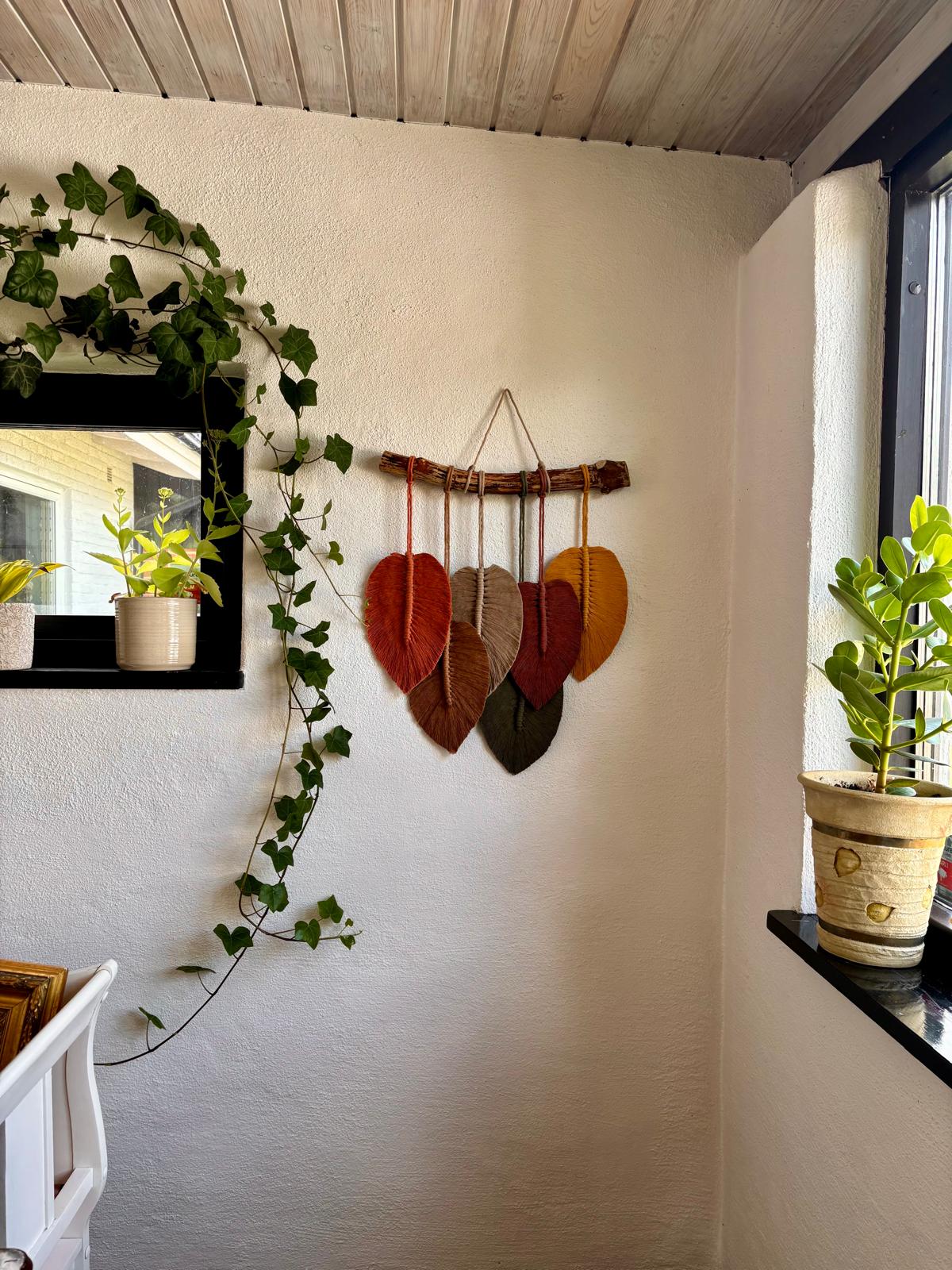Leaf wall hanging #2 - available work
