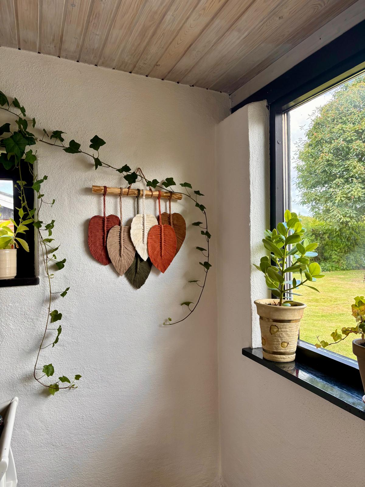 Leaf wall hanging #1 - available work