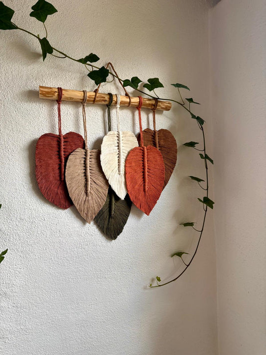 Leaf wall hanging #1 - available work