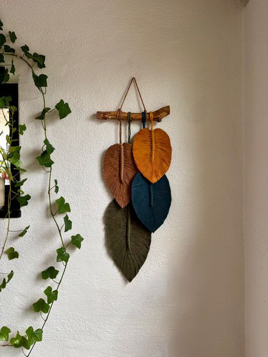 Leaf wall hanging #3 - available work