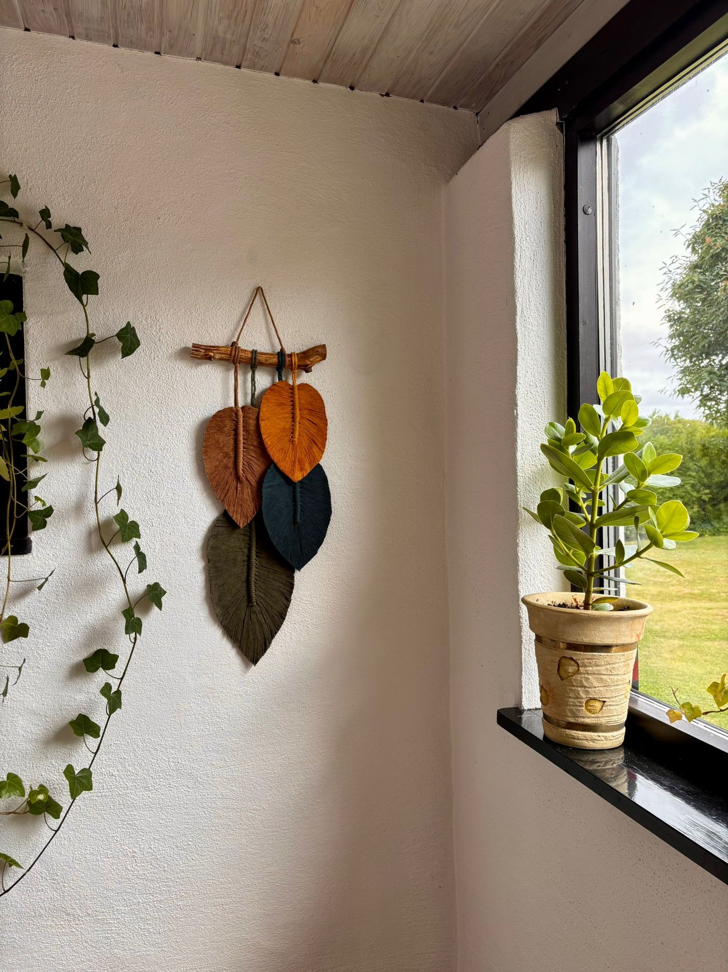 Leaf wall hanging #3 - available work