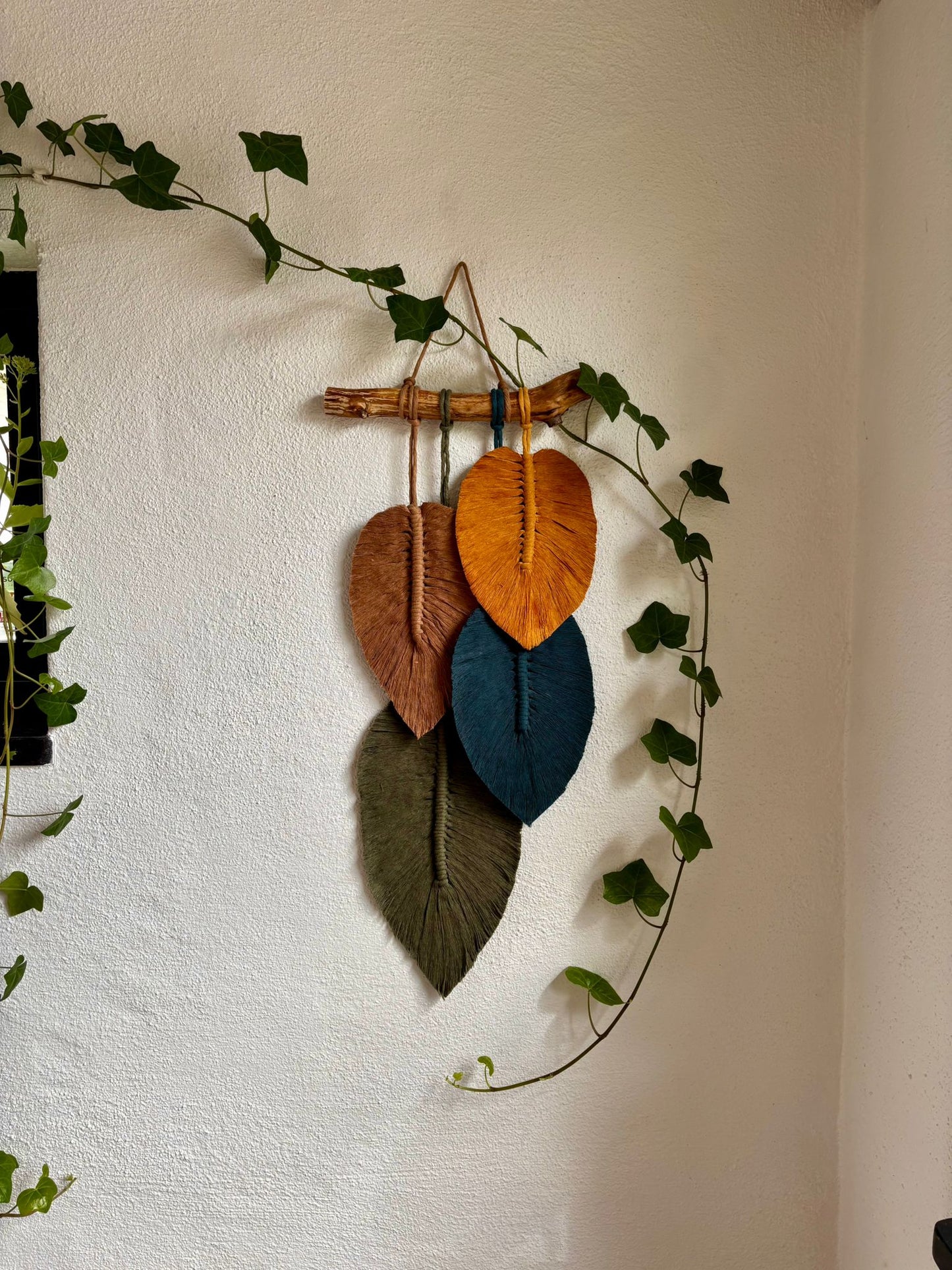 Leaf wall hanging #3 - available work
