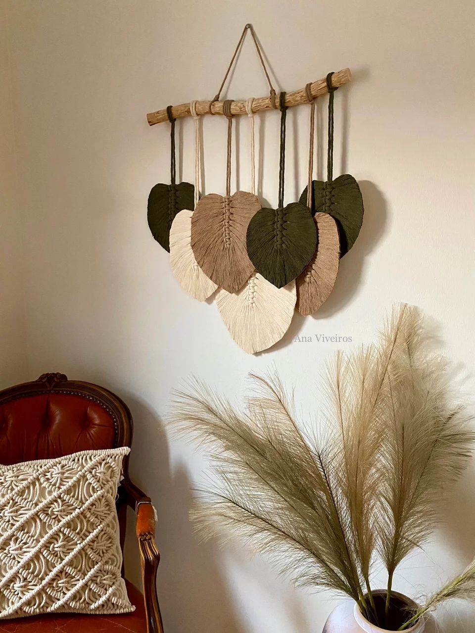 Leaf wall hanging - Made to order