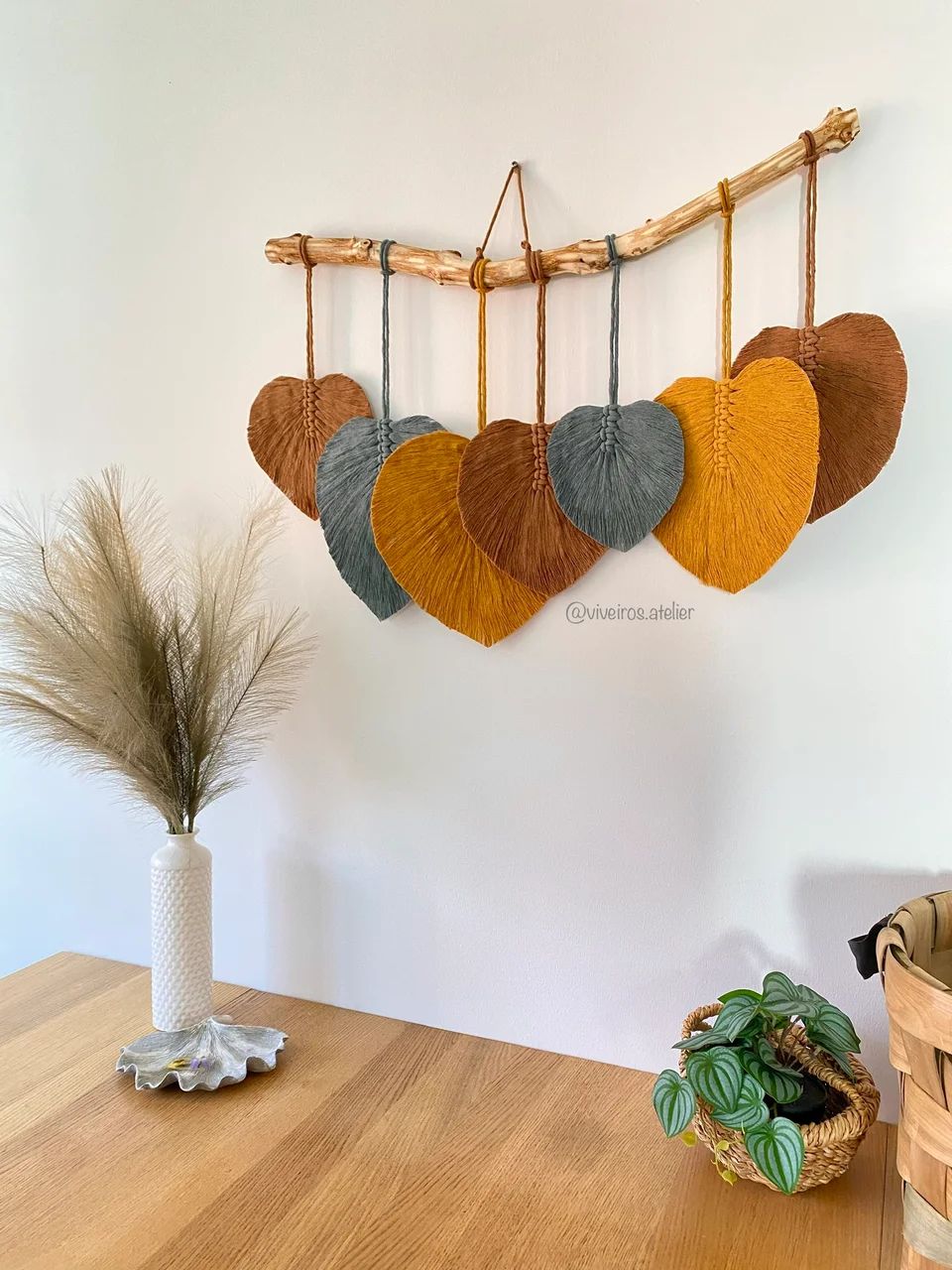 Leaf wall hanging - Made to order