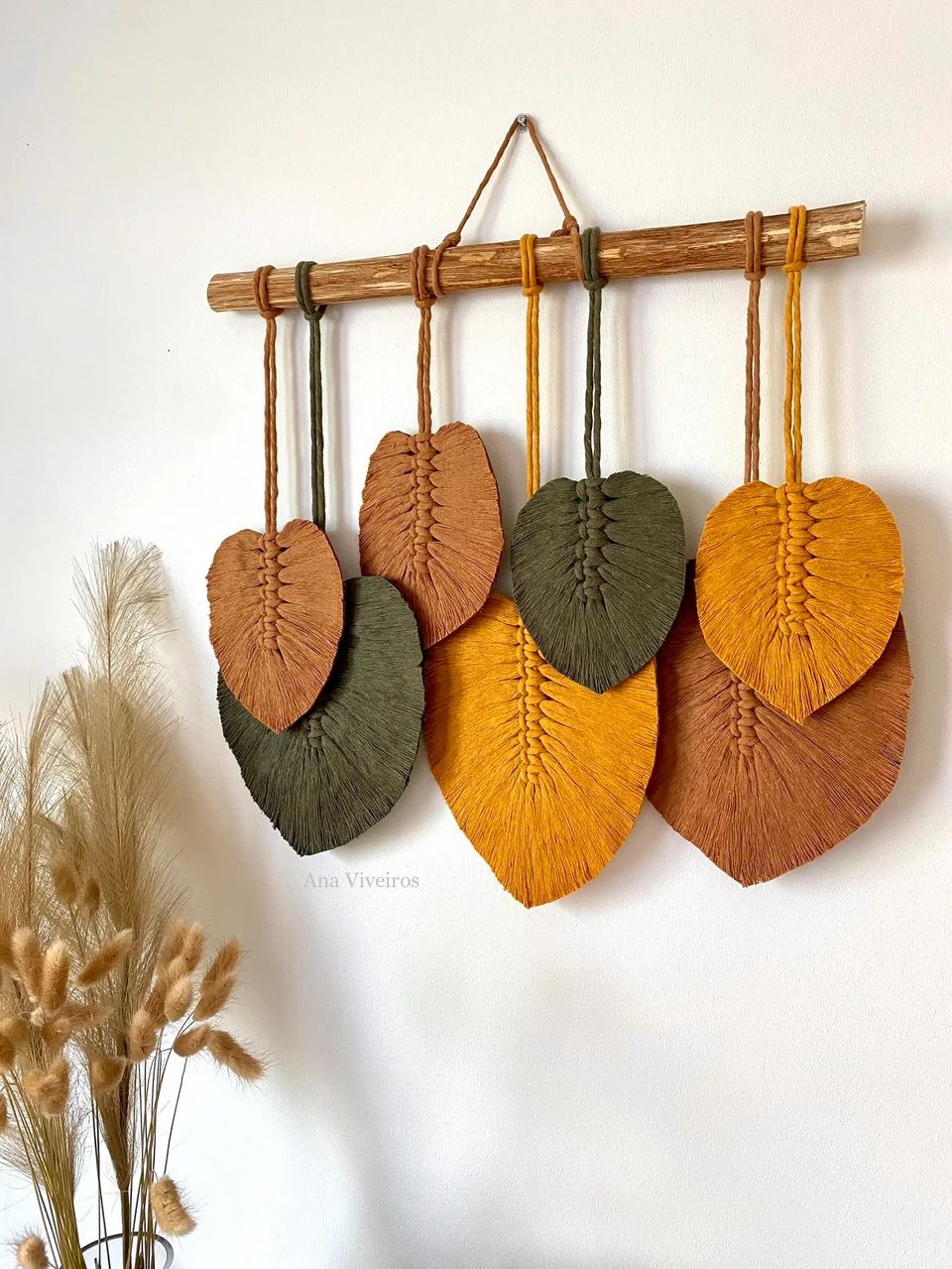 Leaf wall hanging - Made to order