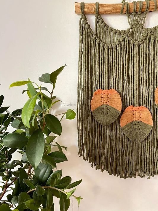 Tropical wall hanging
