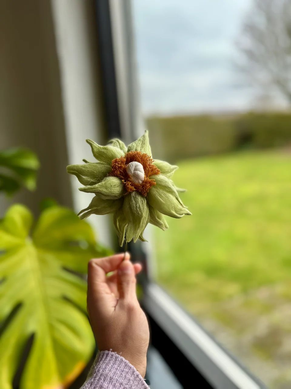 Flower with stem